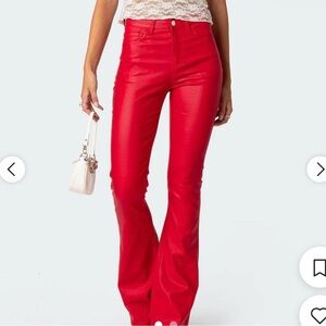 Women’s Leather Pants Edikted